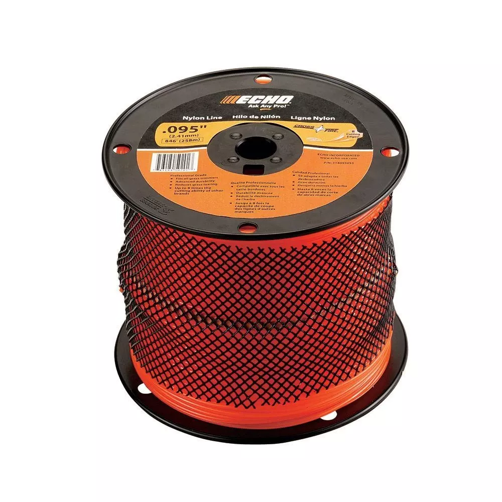 0.095" Cross-fire Trimmer Line - 846 Ft. Medium Spool For Efficient Trimming