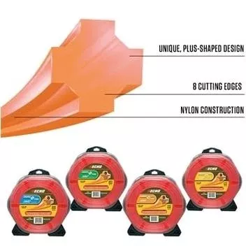 .080 3 Pound Cross-fire Premium Trimmer Line For Echo Equipment