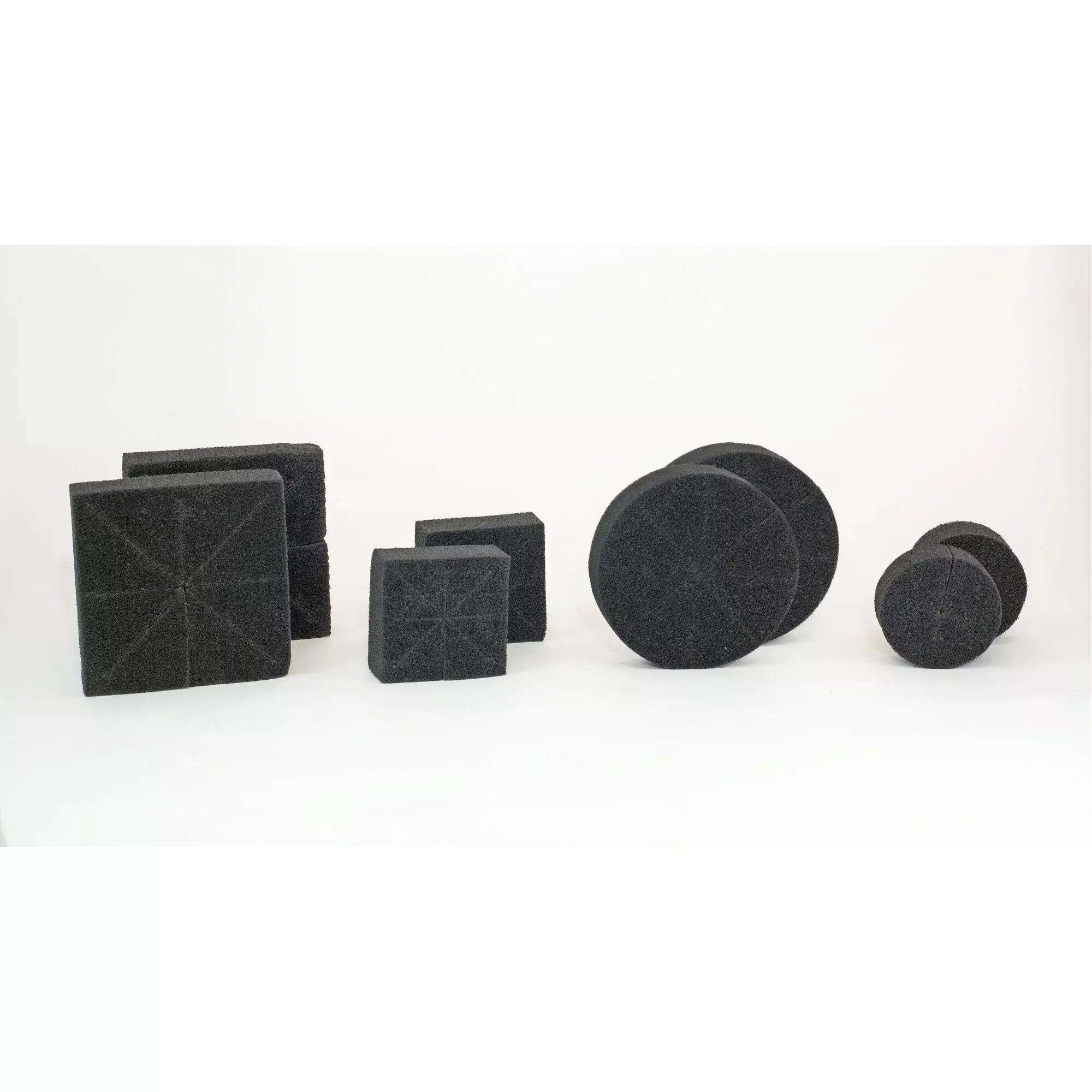 3M Fire Barrier Pass-Through Device Foam Plugs, 2 in Round
