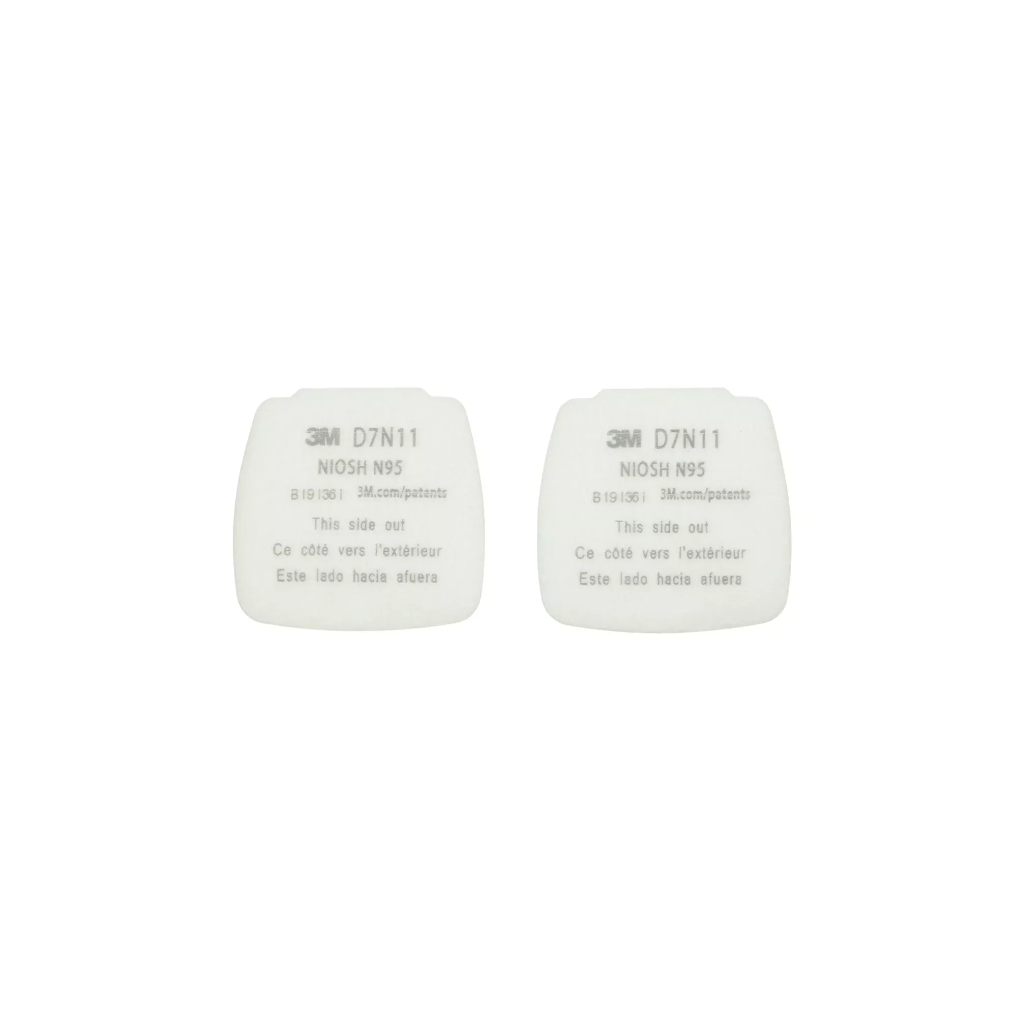 3M Secure Click Particulate Filter N95 D7N11