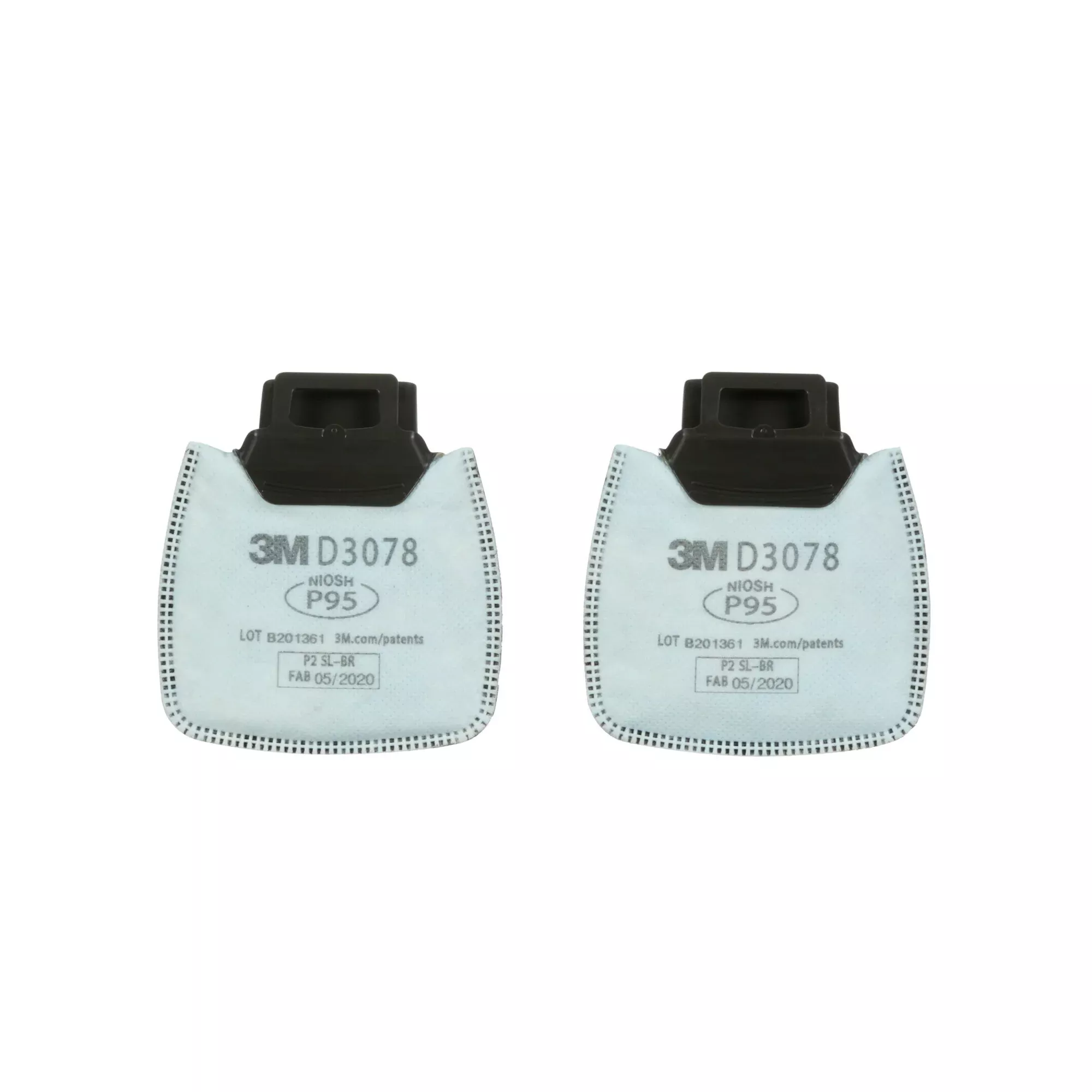 3M Secure Click Particulate Filter P95 with Nuisance Level OrganicVapor/Acid Gas