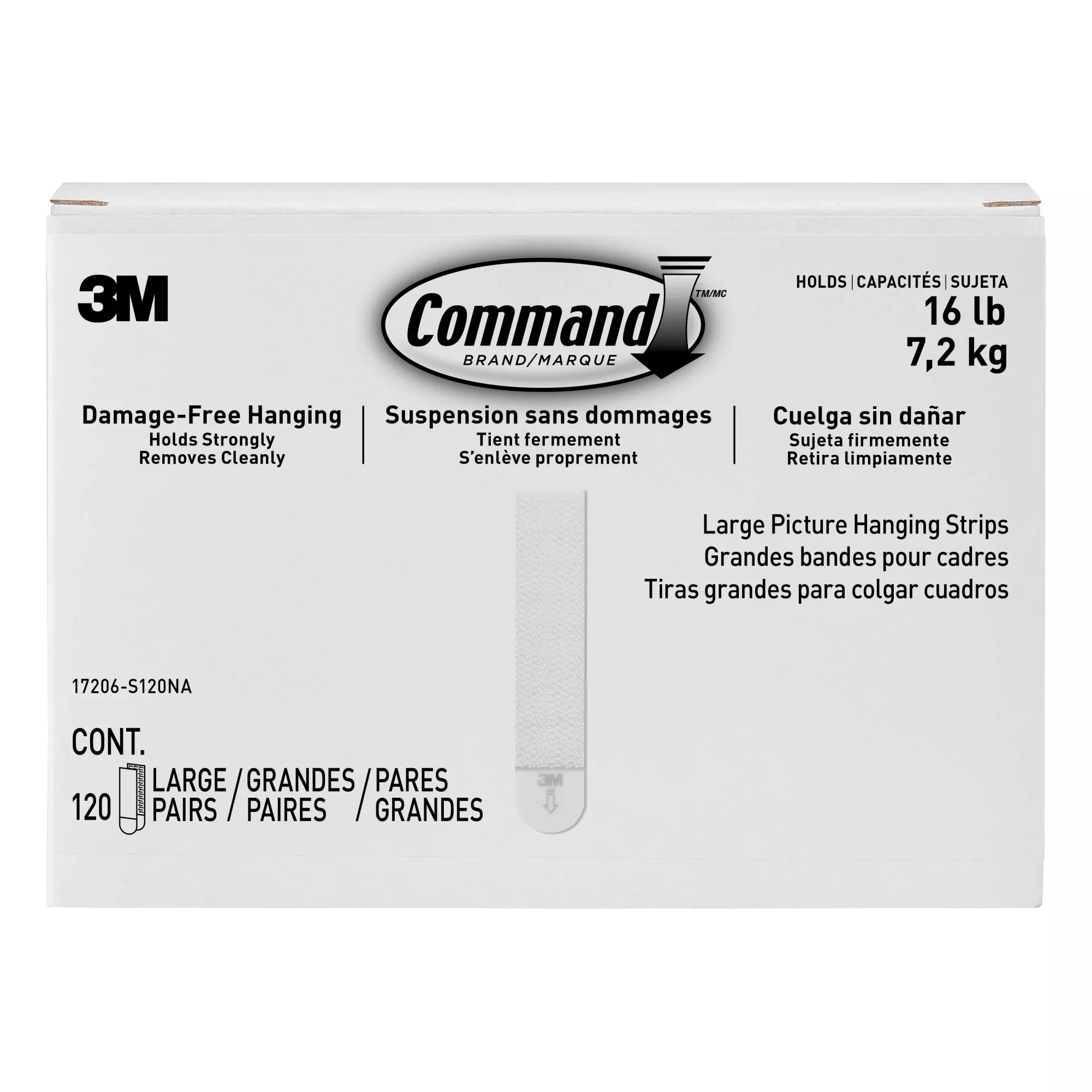 Command Large Picture Hanging Strips 17206-S120NA