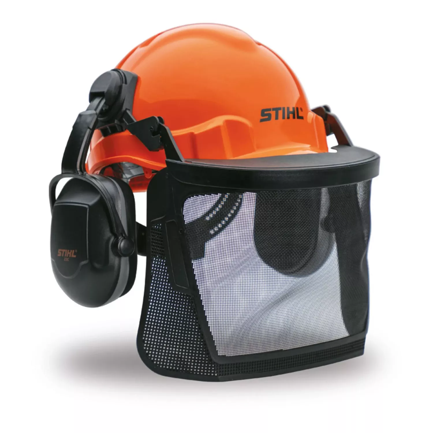 Function Basic Helmet System Black/orange Vented With Hearing Protection