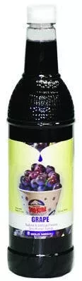 Grape Sno-kone Syrup, 25 Ounce Bottle - Delicious Flavor For Snow Cones