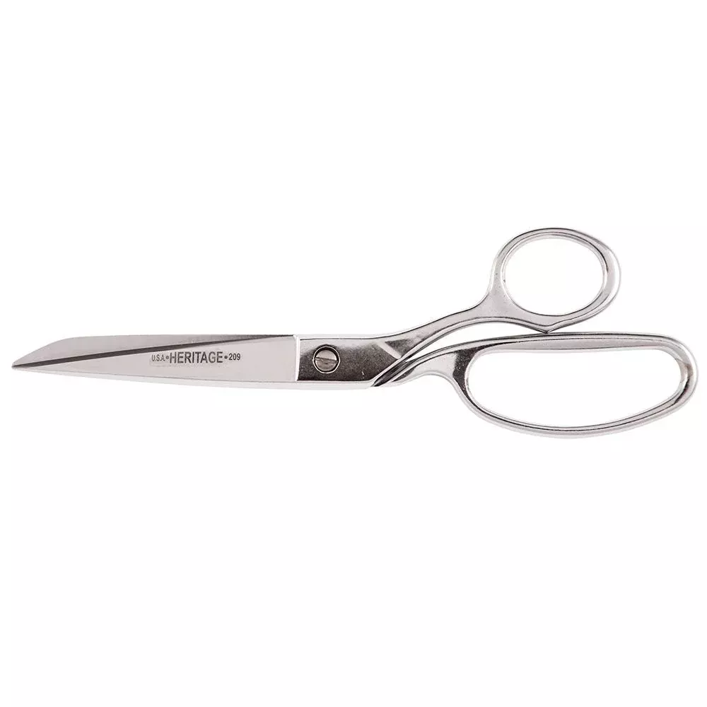 Heritage Cutlery 209B 9'' Bent Trimmer / Blunt tips