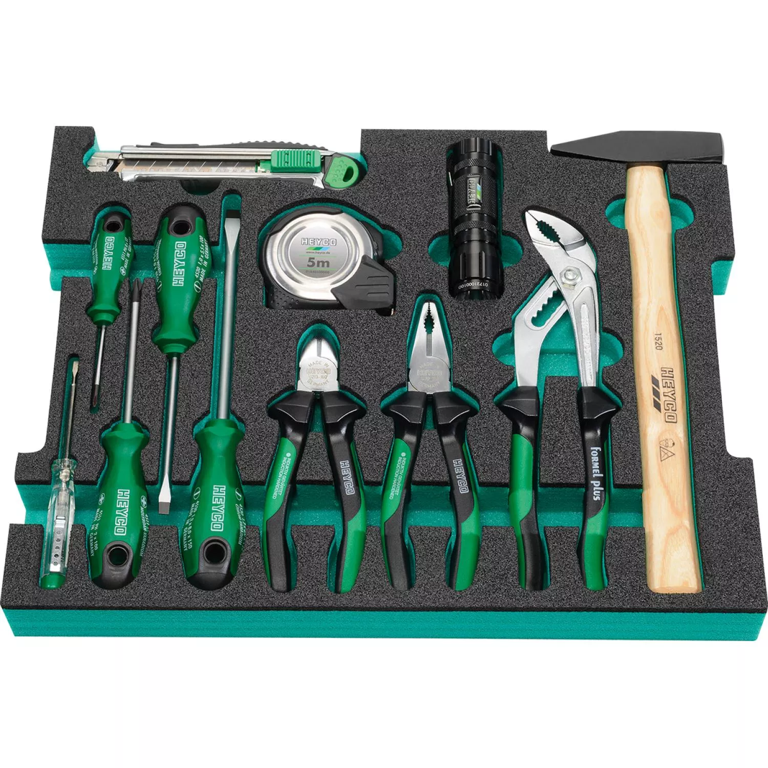 Heyco 00067500282 Tool set for L-Boxx, module 2, 12 pcs