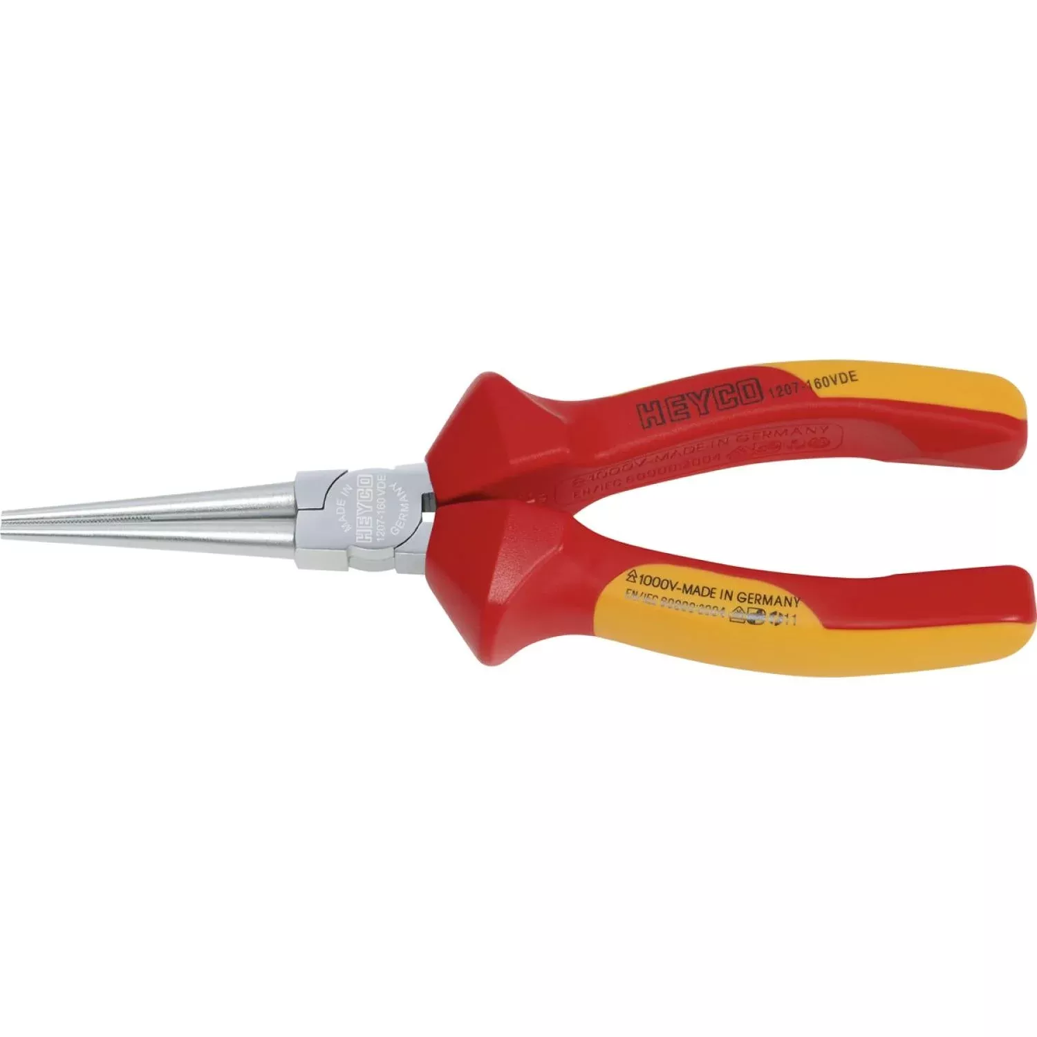 Heyco 01207016088 VDE round nose pliers1207 160MM CPV