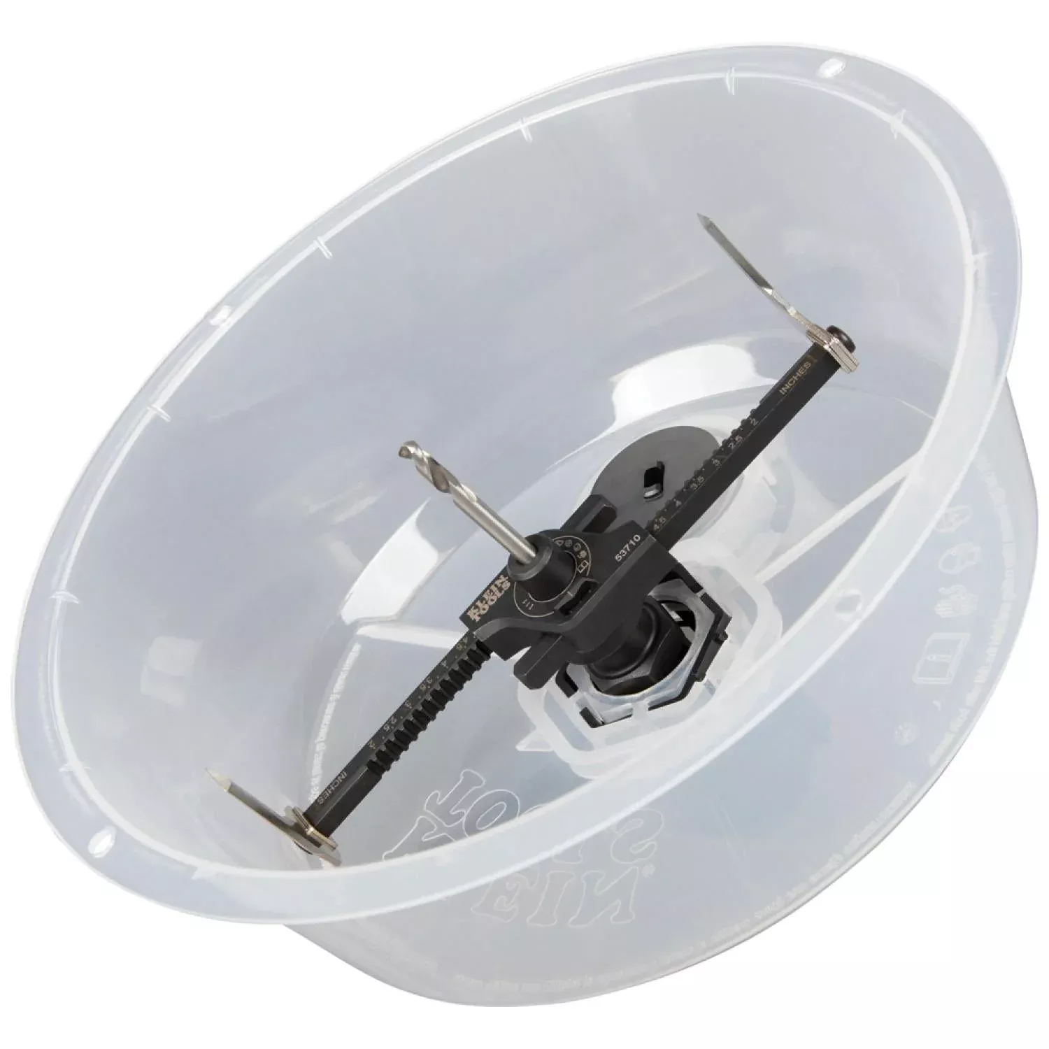 Klein Tools 53710 Adjustable Hole Saw with Auto-Set Arms