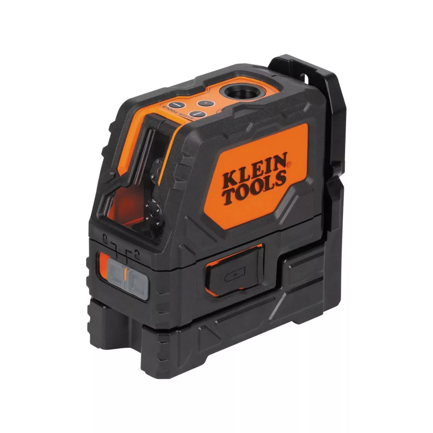 Klein Tools 93LCLGR Rechargeable Self-Leveling Green Cross-Line Laser Level with Red Plumb