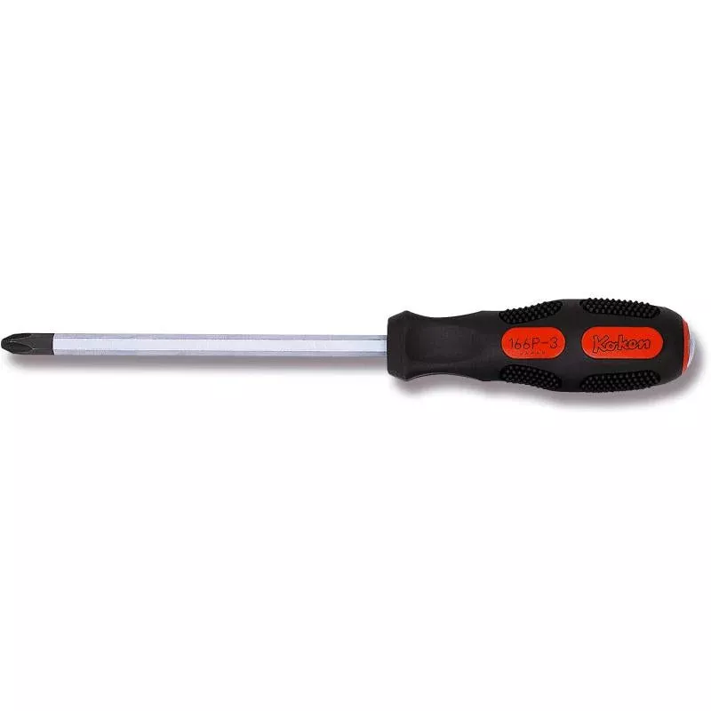 Ko-Ken 166P-3 Phillips Screwdriver Heavy Duty PH2 Blade 150 mm x 270 mm