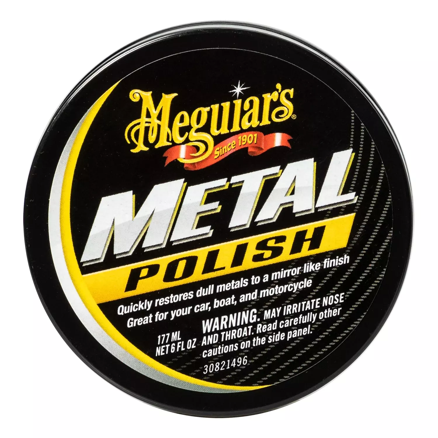 Meguiar's G211606 Metal Polish, 6 .oz