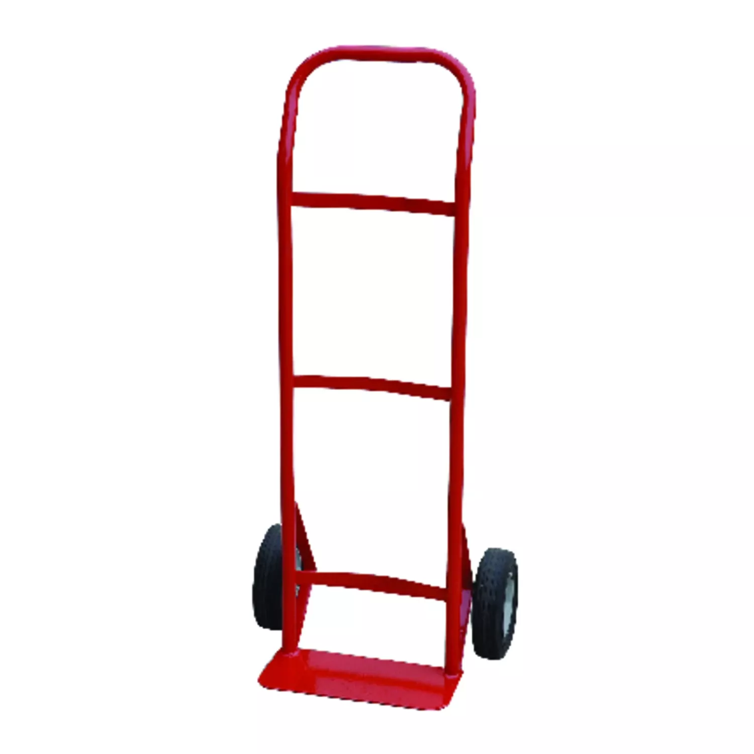 Milwaukee 600 Lb. Capacity Flow Back Handle Hand Truck With Solid Rubber Tires