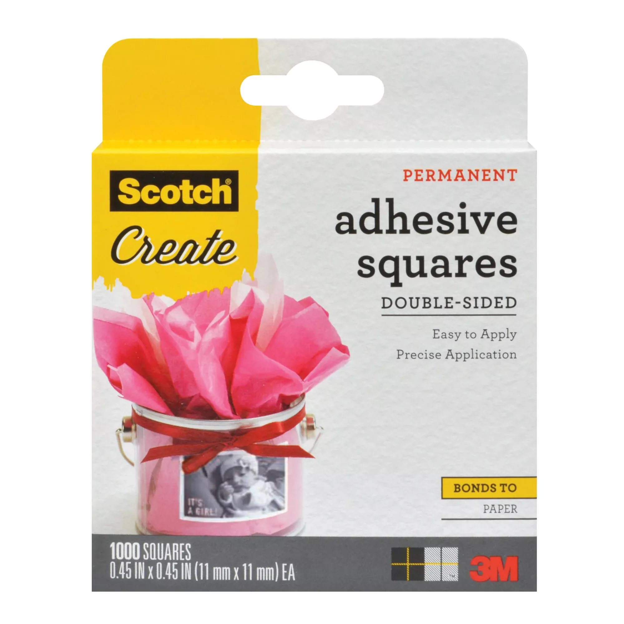 Scotch Adhesive Squares 009-1000-CFT