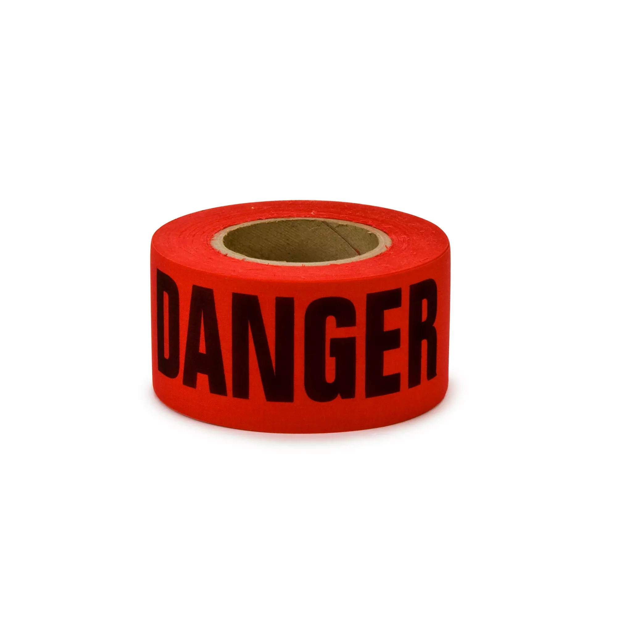 Scotch Barricade Tape 331, DANGER, 3 in x 1000 ft, Red