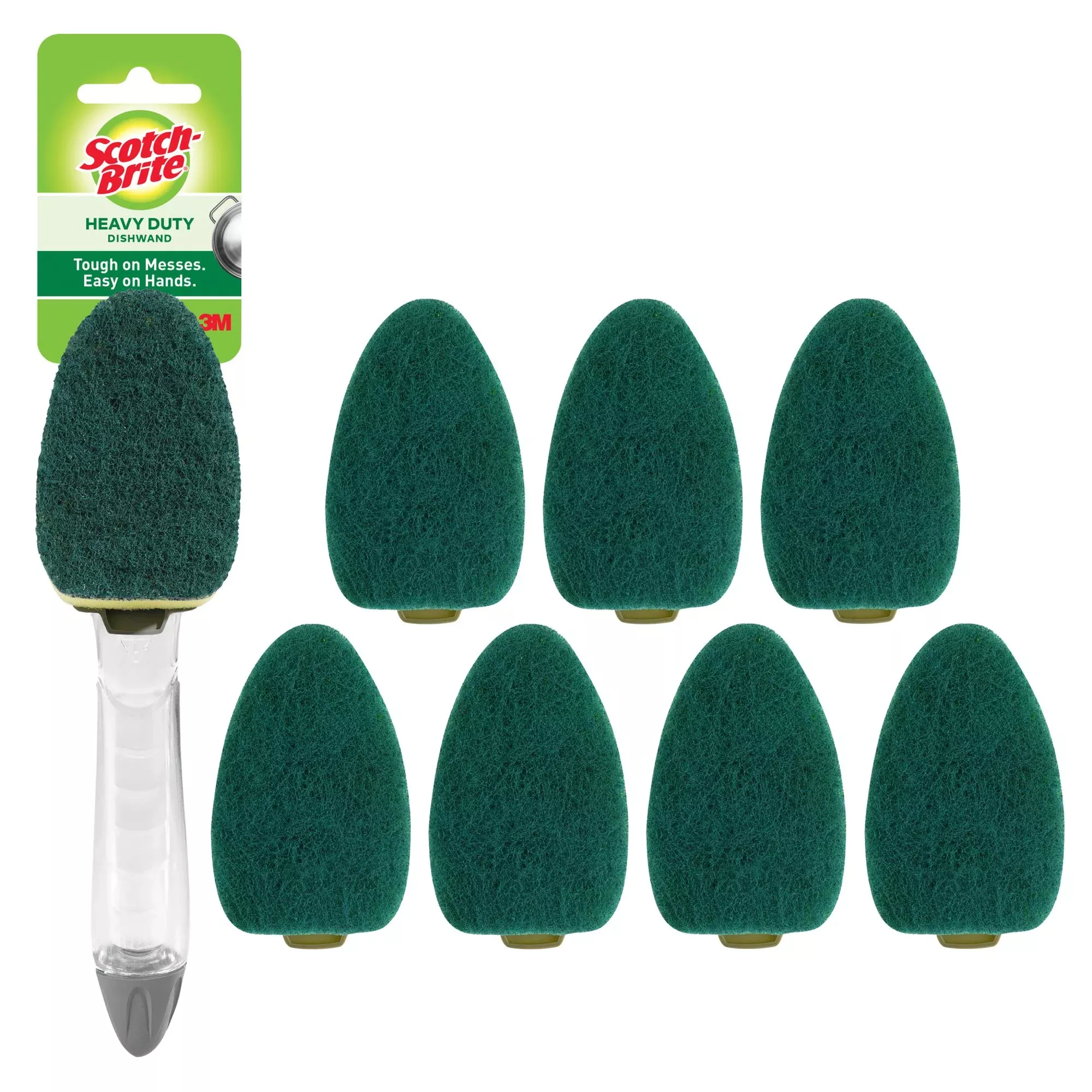 Scotch-Brite Dishwand and Heavy Duty Refills 650-481-8-SIOC