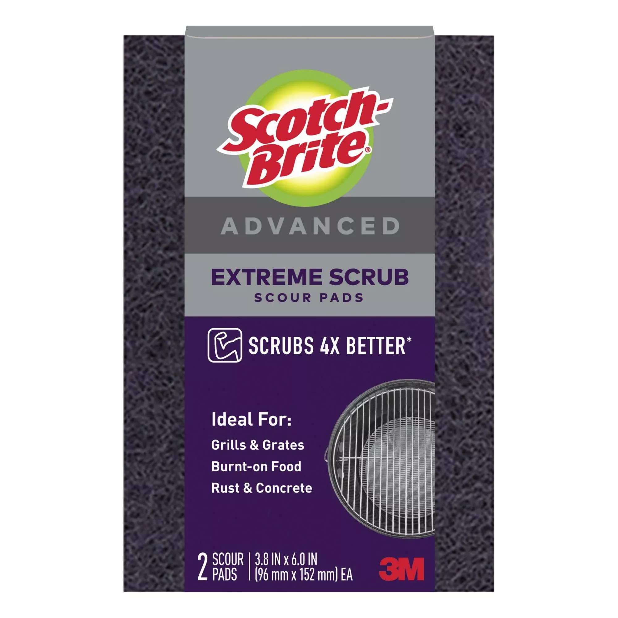 Scotch-Brite Extreme Scrub Scour Pad 77222-R
