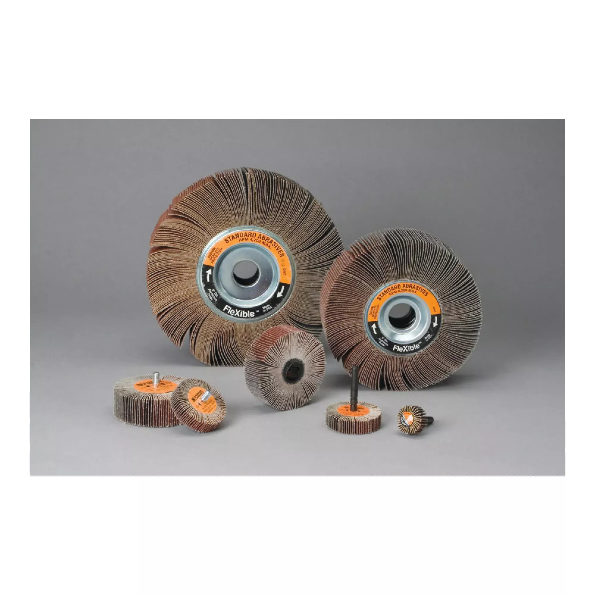 Standard Abrasives Aluminum Oxide Flexible Flap Wheel, 661825, 60